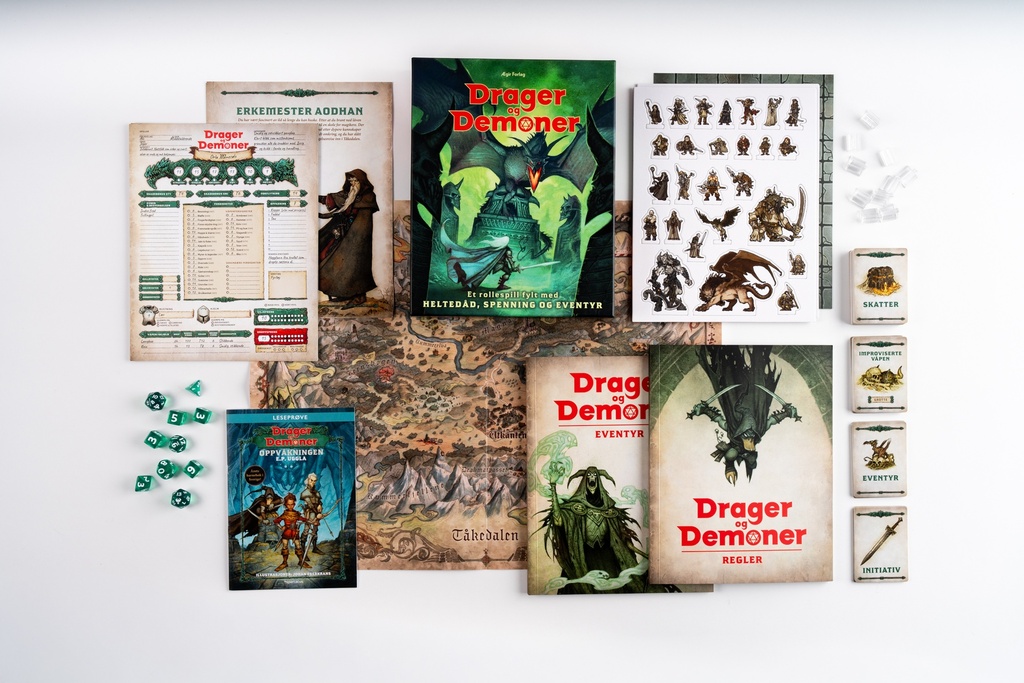 Drager og Demoner | Grunnspillet (boks)