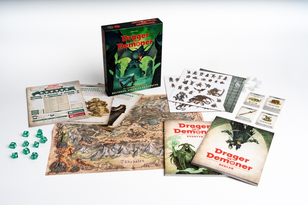 Drager og Demoner | Grunnspillet (boks)