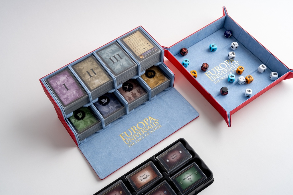 Europa Universalis: TPoP | Cardholder w/ Dice Tray Lid