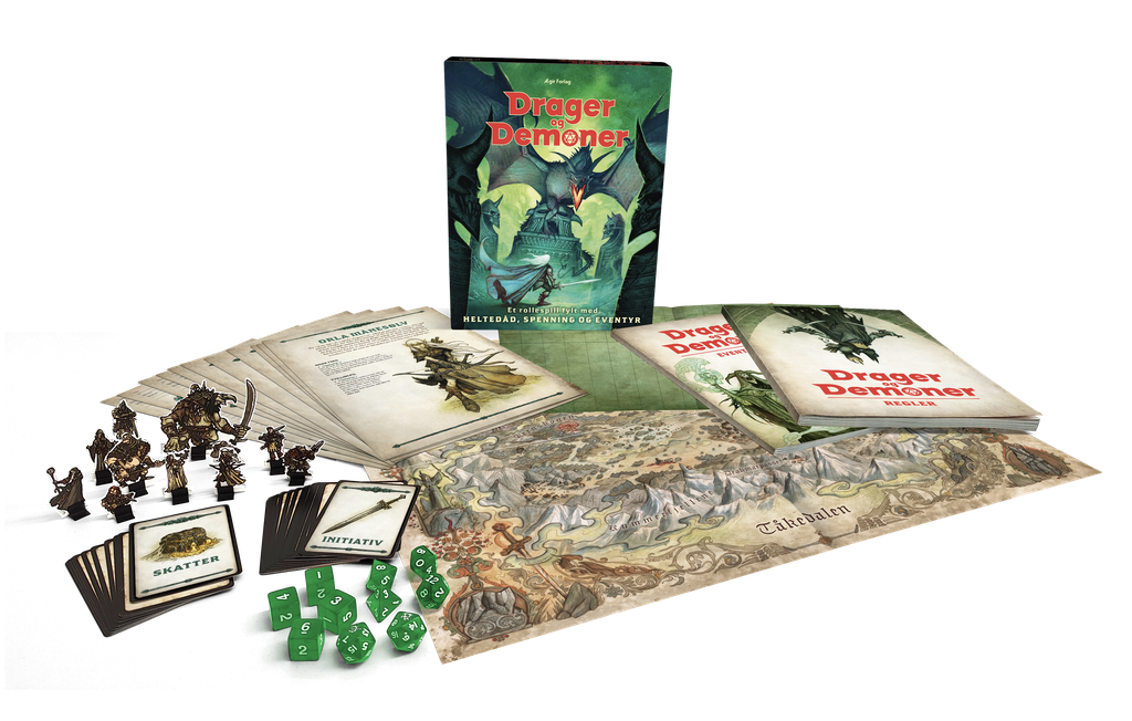Drager og Demoner | Grunnspillet (boks)