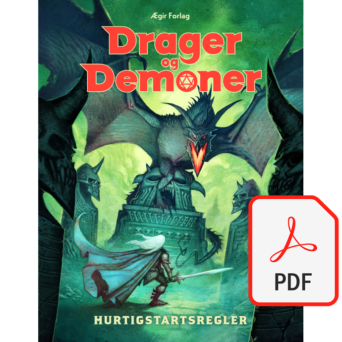Drager og Demoner | Hurtigstartsregler (PDF)
