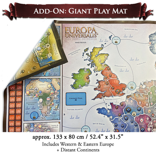 [AG-EU-ADD5] Europa Universalis: TPoP | Neoprene Playmat Add-on